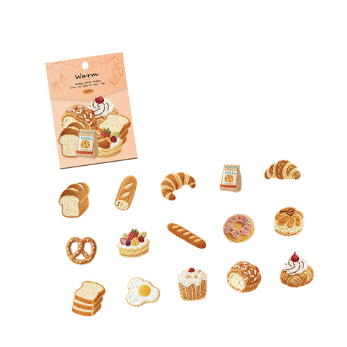 Artistic Decorative Scrapbook Sticker for Adults &-bread