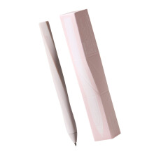 Twist Action Gel Inks Pen Quick Dry Ergonomic Grip Plastic-Pink