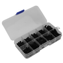 560Pcs Steel Screw Set M3 Hex Bolt Screw Nut Metric Machine Bolts and Nut Repair Tool