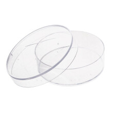 20 Pcs. 35mm x 10mm Sterile Plastic Petri Dishes with Lid for LB Plate Yeast (Transparent Color)