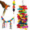 Chewing Enrichment Toy For Medium Sized Birds Wood Bright 5