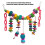 Chewing Enrichment Toy For Medium Sized Birds Wood Bright 7