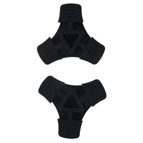 4X Walking Stick End Tripod CANE TIP Self Standing Rubber NON-SLIP End Bottom