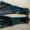 2Pair Durable Rubber Sandblasting Gloves 60cm Heavy Duty Working Protective Sandblaster Gloves 2