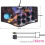 2X Retro Arcade Game Rocker Controller USB Joystick for Ps2/Ps3/Pc/Android  Tv Built-in Vibrator Joystick(No.A) 8