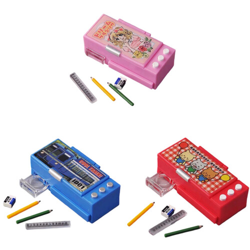 Pencil Box Functional Miniature Pencil Holder Container-1 1