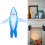 Waterproof inflatable costume polyester 190T 2