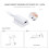 2X 5A 60W Ir Hand Sweep Sensor    12V/24V InterrUpteUr Connector Hand Wave Light Motion 8
