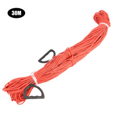 Corde à mousqueton en acier inoxydable pour les situations d'urgence aquatiques, ligne de vie flottante robuste et résistante à l'usure pour