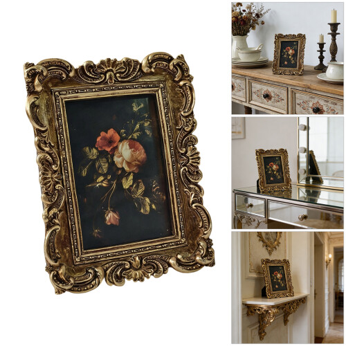 Handgemaakt gouden harsherinneringsframe met elegant-A 2