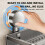 Shower Caddy Suction Cup Rustproof WallMounted Bathroom Shelf with Hooks and Large Capacity Storage 3