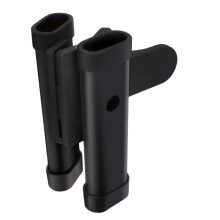 Black Drumstick Holder Clip for Drum Set, Secure Mount with Instant Stick Access and Durable Build