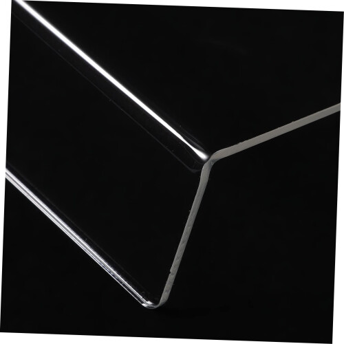 Transparent Acrylic Keyboard Riser Stand for Desk, Ergonomic Typing Angle, Stable NonSlip Platform 2