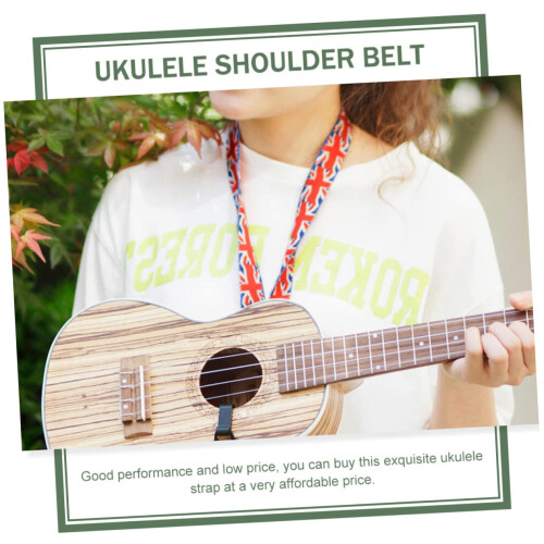 Adjustable Ukulele Shoulder Strap with Padded Comfort and NonSlip Grip for Standing Performance 2