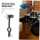 Cowbell Mounting Bracket Clamp for Drum Kit with Secure Position and Quick Angle Adjustment 3