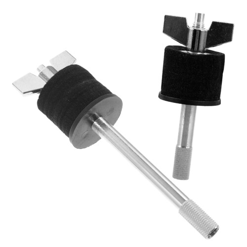 2Pcs Cymbal Stacker Attachment for Drum Set Dual Cymbal Mount Stable Secure Installation Versatile Hi Hat Setup