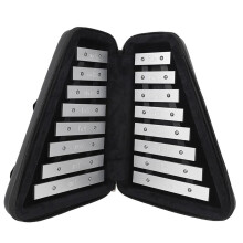 16 Note Glockenspiel Xylophone with Bright Aluminum Tone for Beginners and Music Education