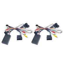 2X Car 16PIN Audio Power Cord Radio Wiring Harness with Canbus Box for Focus F150 Ranger 2012-2015