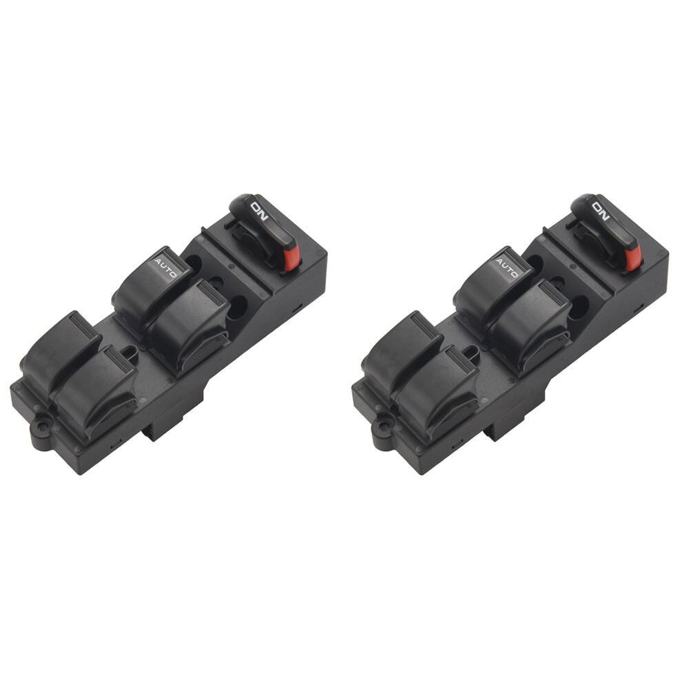 2X 83593-S04-9500 Power Window For Cx Ex Hx Lx Si 4 Door 96-2000 Black 6032310055085