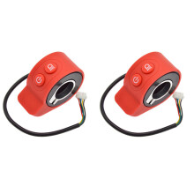 2X Accélérateur de Vélo de Scooter électrique pour HX X6 X7 X8 Commutateur de Contrôleur de Vitesse Accessoires E-Scooter Vélo électrique
