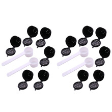 12Pzs Cápsula de Expreso Reutilizable Recargable para Máquina de Cafe Expreso Cápsula Reutilizable