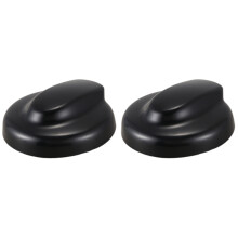 2X Black Fuel Tank Cap Cover for  for  Gen 2 R56 for Cooper S JCW 2006-2013 High Quality ABS Oil Tank Car Cover