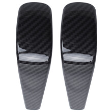 2X for E90 E92 E93 E87 3 Series 2005-2012 Carbon Fiber Color Abs Gear Shift Knob Cover Trim Car Accessories
