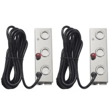 2X 3 Kopf Ultraschall Nebel Maschine Nebel Maschine Edelstahl Luft Befeuchter