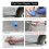180 Pcs Puller Tabs Paintless Dent Repair Tabs Glue Pulling Tabs Kit for Small Dent 6