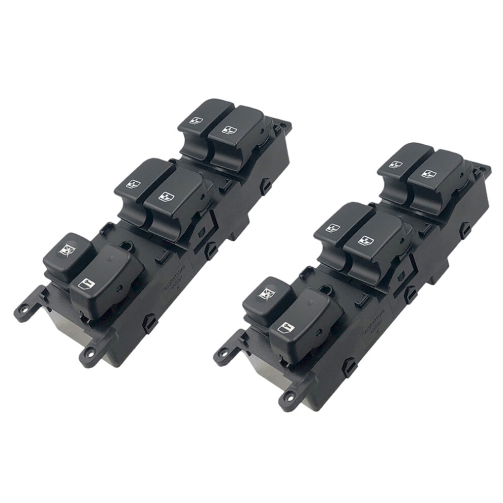 2X 93570-1D313w Electric Window Glass Lifting Control For Carens 2006-2012, Driver Side Black 6031878650114