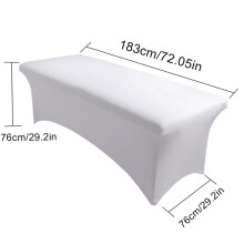 2X Eyelashes Bed Cover Beauty Sheets Elastic Table Stretchable Eyelash Extension Professional Cosmetic Salon Sheet White