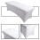 2X Cils Couverture de Lit Beauty Sheets Table élastique Extension de Cils étirable Drap de Cosmétique Blanc 5