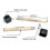 2X 2 in 1 Pocket Chalk Holder Prep Stick Billiard Snooker Pool Cue Tip Pricker Tool 4