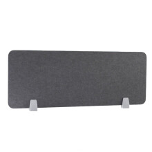 Desk Divider Privacy Panel, NoiseReducing Desktop Screen for Office, Dark Grey 30 x 60 cm