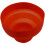 2X Popcorn Microwave Silicone Foldable Red Kitchen Easy Tools Diy Popcorn Bucket Bowl Maker with Lid 4