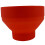 2X Popcorn Microwave Silicone Foldable Red Kitchen Easy Tools Diy Popcorn Bucket Bowl Maker with Lid 5