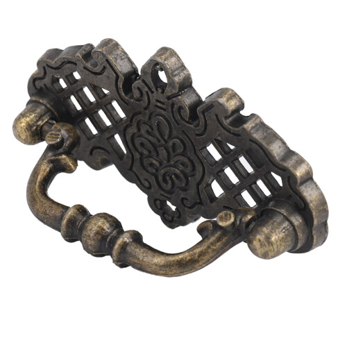Confezione Da 20 Mobili Da Cucina Vintage Pull Pull Drop Pull Maniglie Bronzo 2