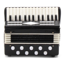 2X Miniature Accordion  Musical Instrument Accordion Exquisite Musical Instruments Holiday Decoration Music Gifts