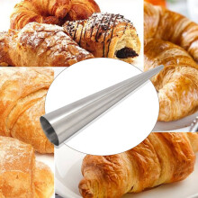 Cream Horn Molds 24Pcs Large Size Baking Cones Stainless Steel