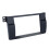 2X for  3-Series E46 1998-2005 2Din Audio Panel Modification Panel DVD Navigation Panel Frame 2