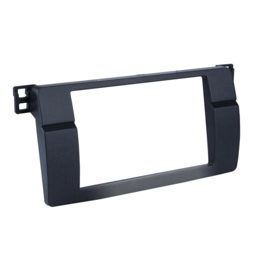 2X for  3-Series E46 1998-2005 2Din Audio Panel Modification Panel DVD Navigation Panel Frame 1