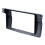 2X for  3-Series E46 1998-2005 2Din Audio Panel Modification Panel DVD Navigation Panel Frame 3