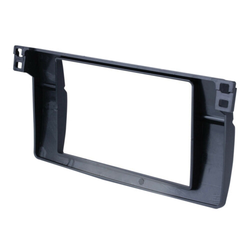 2X for  3-Series E46 1998-2005 2Din Audio Panel Modification Panel DVD Navigation Panel Frame 2