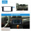 2X for  3-Series E46 1998-2005 2Din Audio Panel Modification Panel DVD Navigation Panel Frame 7