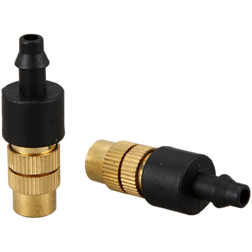 100PCS Adjustable Sprayer Brass Misting Nozzle Atomizing Sprinkler for  Drip Garden Watering Irrigation Spray 1