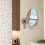 2pcs Bath Mirror Cosmetic Mirror 1X/3X Magnification Suction Cup Adjustable Makeup Mirror Double-Sided Bathroom Mirror 4