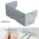 Desk Divider Privacy Panel with Noise Reduction Foldable Freestanding Design for Office School 2