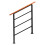 Handrail Stair Railing 1-3 Steps Handrail Outdoor Deck Hand Rail 5