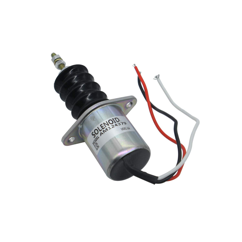 Fuel Shut Off Solenoid Am103337 Am124379 For John Deere 425 445 544G 624G F915 F925 Reliable Engine Shutdown 9092120080803
