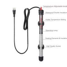Verstellbarer wasserdichter Aquarium-Thermostat-Heizer 20-34C, 25-29,5 cm schwarz
